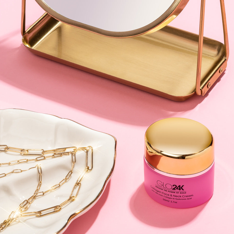 GLO24K Collagen Face & Neck Cream With 24k Gold
