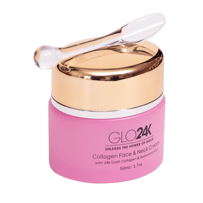GLO24K Collagen Face & Neck Cream With 24k Gold