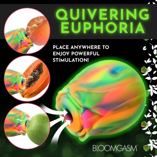 Glow Rose Glow-in-the-Dark Clitoral Stimulator XR BRANDS