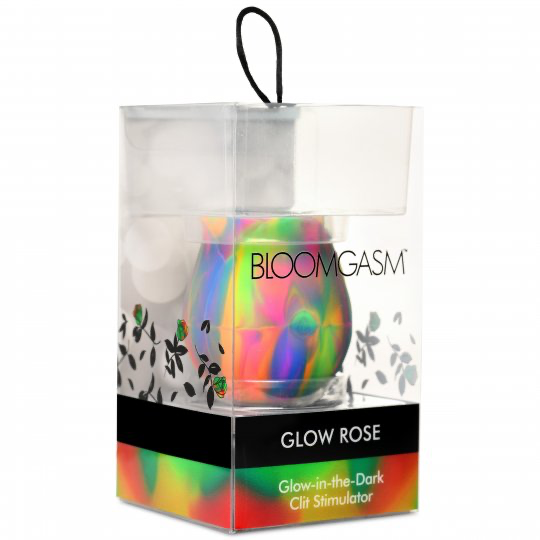 Glow Rose Glow-in-the-Dark Clitoral Stimulator XR BRANDS