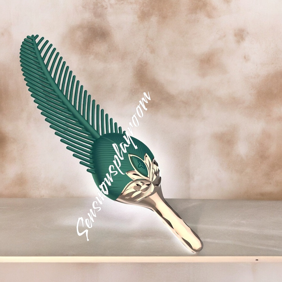Peacock Feather Tickler - Body Massager with 10 Modes SP BOUTIQUE