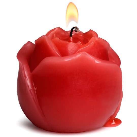 Master Series Flaming Rose Rose Drip Candle MASTER SERIES