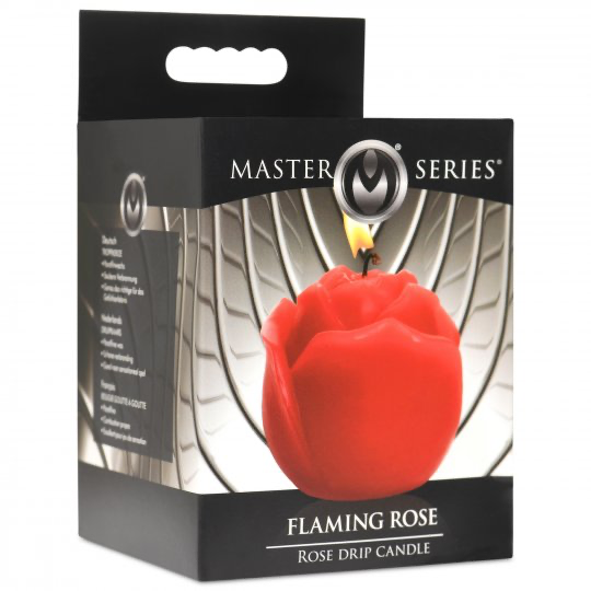 Master Series Flaming Rose Rose Drip Candle MASTER SERIES