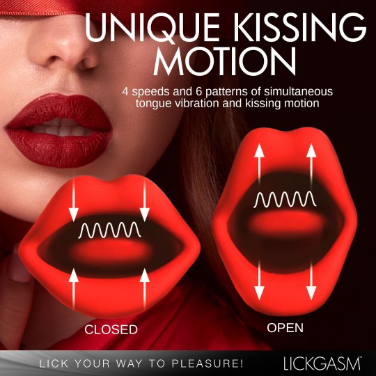 Lickgasm Kiss & Tell Mini Kissing Clitoral Stimulator XR LLC