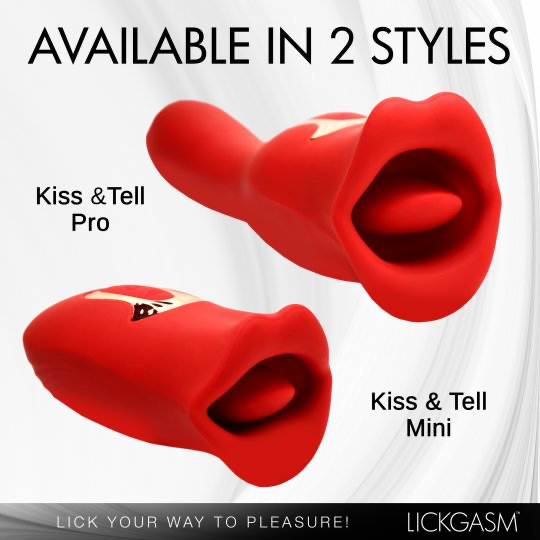 Lickgasm Kiss & Tell Mini Kissing Clitoral Stimulator XR LLC