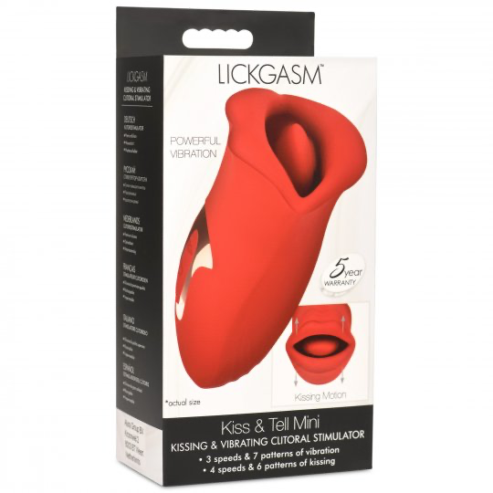 Lickgasm Kiss & Tell Mini Kissing Clitoral Stimulator XR LLC