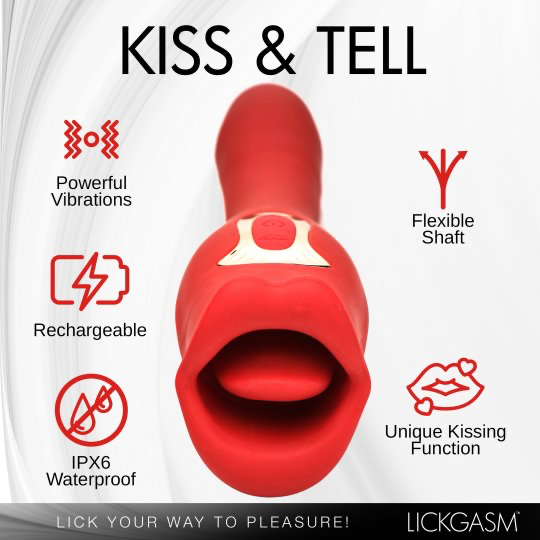 Lickgasm Kiss & Tell Pro Dual-Ended XR LLC