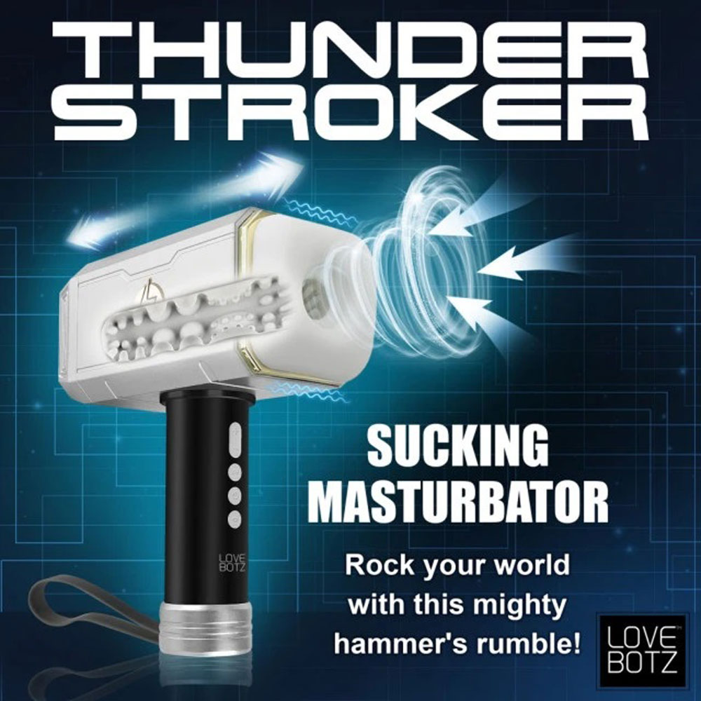 Thunder Stroker Sucking Masturbator XR BRANDS