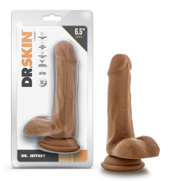 Dr. Skin - Dr. Jeffrey dildo with balls BLUSH NOVELTIES