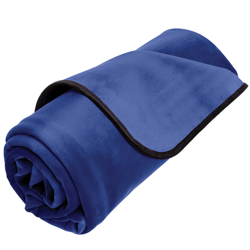 Liberator Fascinator – Travel Throw for Comfort & Relaxation Indigo LIBERATOR