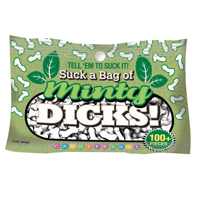 Suck A Bag of Minty Dicks Bag CANDYPRINTS