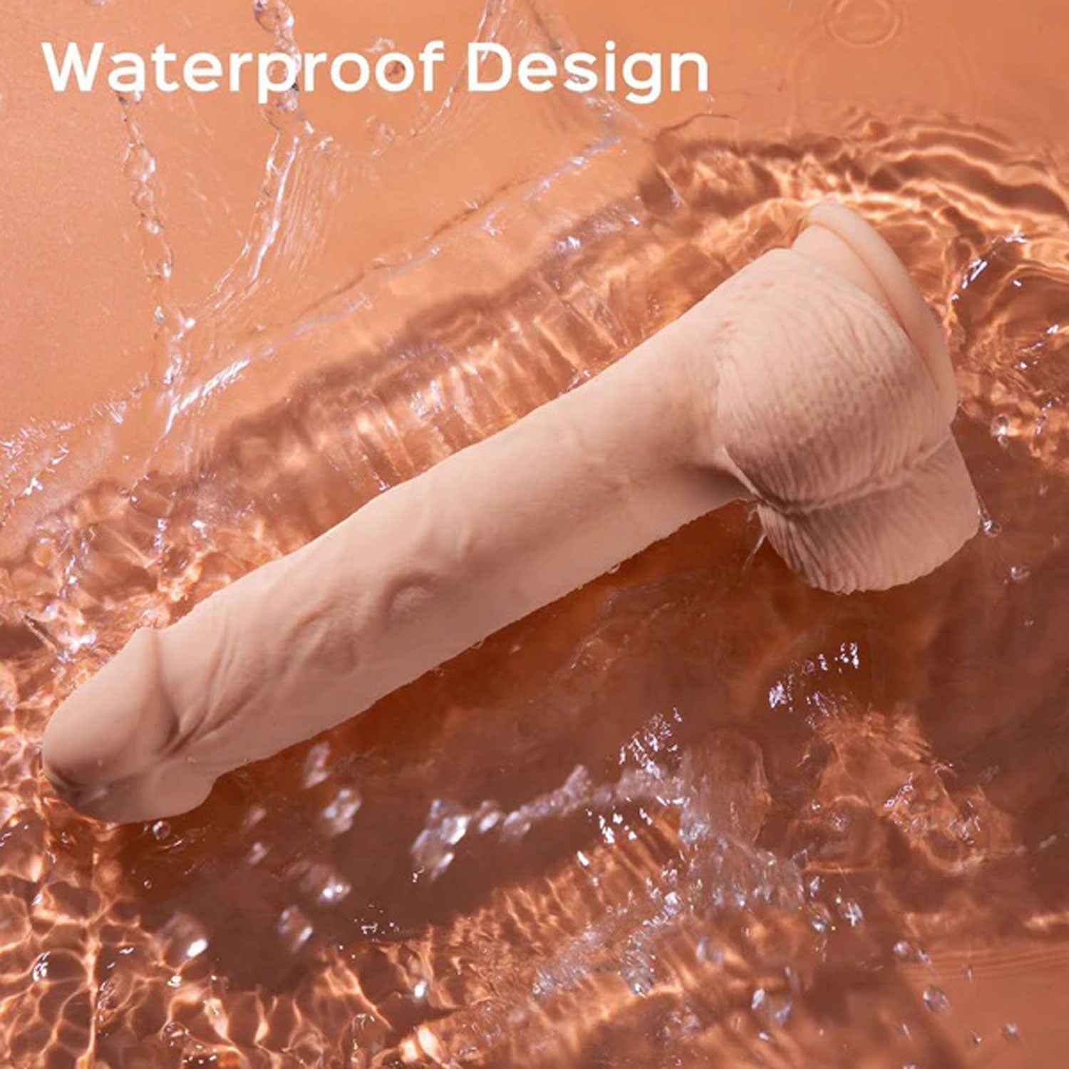 Kenzo-App Controlled 9.5" Big Realistic - Thrusting Dildo HONEY PLAY BOX