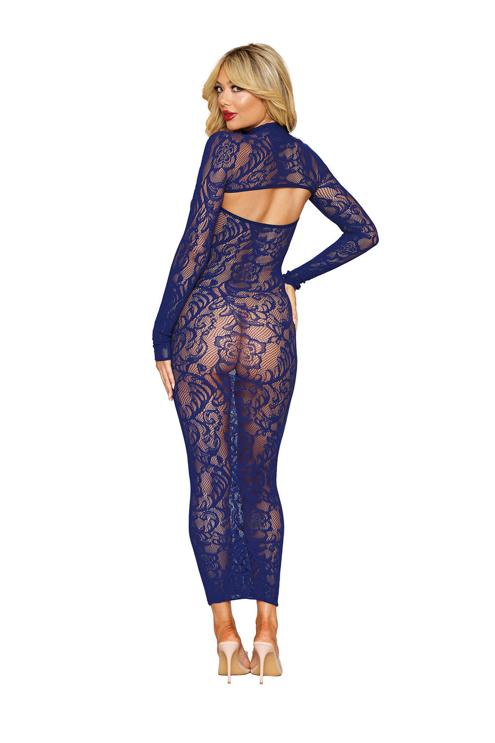 Bodystocking Gown and Shrug Dmnd DREAMGIRL