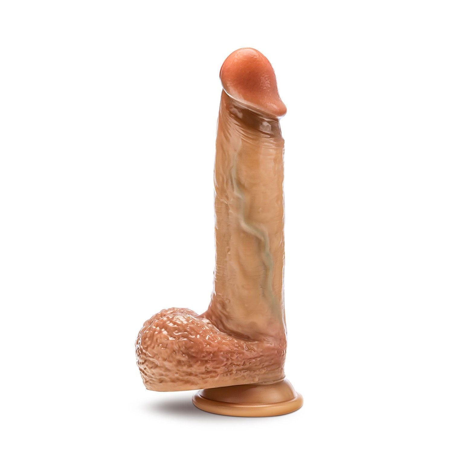 Renaissance - Raphael Sliding Foreskin Dildo With Squeezable Balls BLUSH