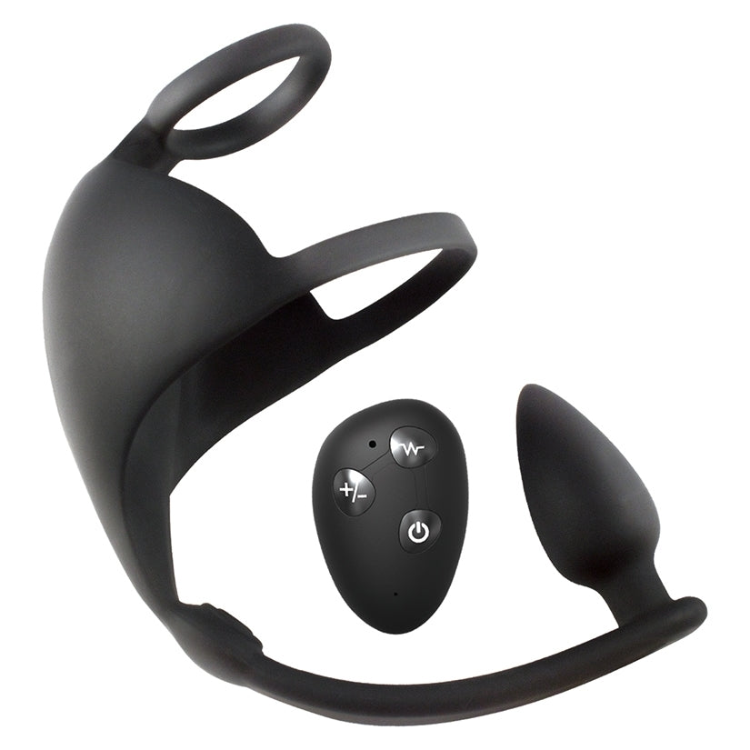 MAGIC REMOTE SCROTUM MASSAGER PLUG NASSTOY