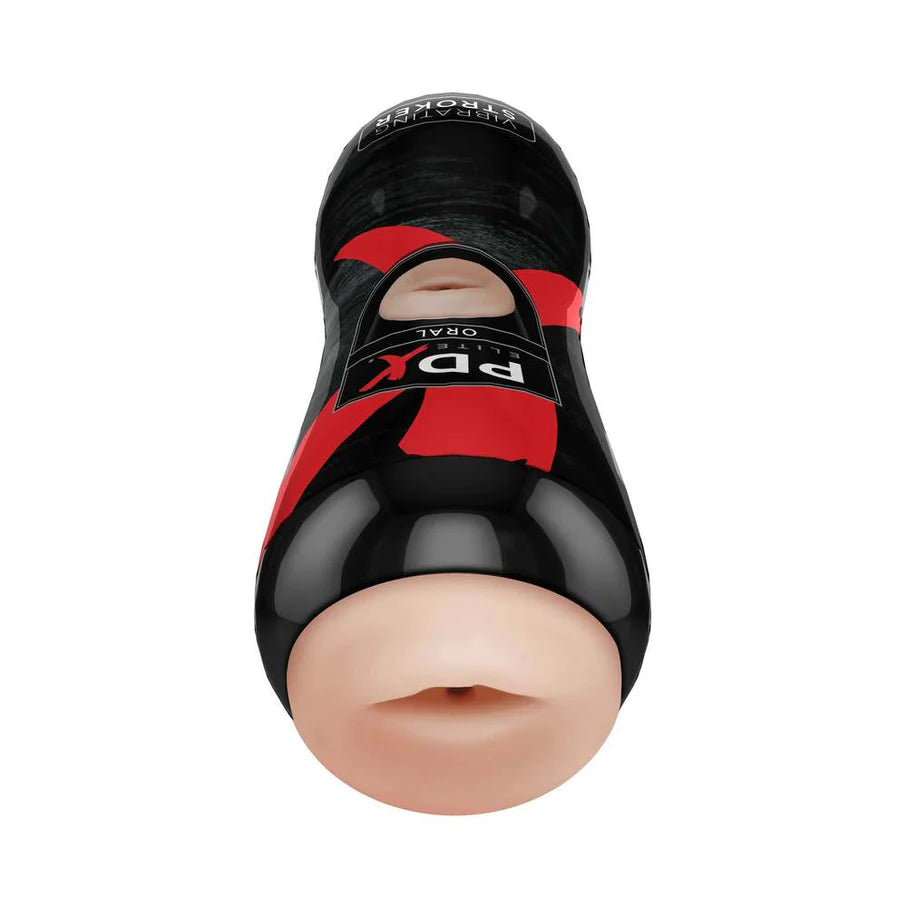 PDX ELITE Vibrating Stroker Oral - SP BOUTIQUE