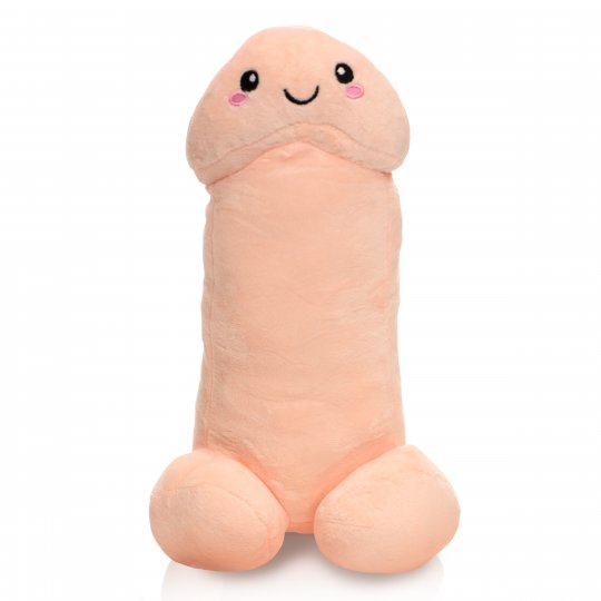 front view of happy peckers penis pillow