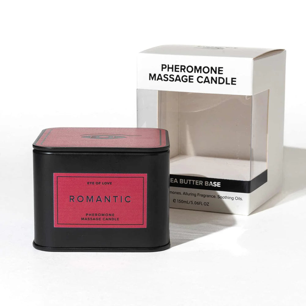 Eye of Love Romantic Attract Her Pheromone Massage Candle EYE OF LOVE