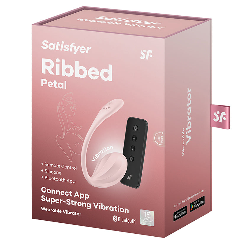Satisfyer Ribbed Petal Connect App SATISFYER