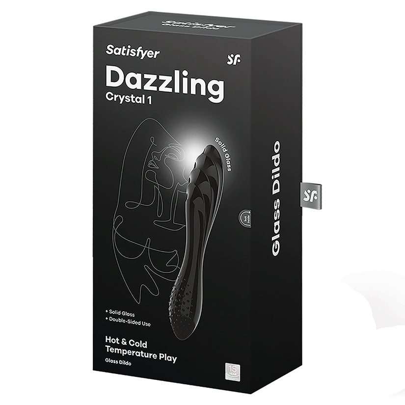 Satisfyer Dazzling Crystal Glass Dildo SATISFYER