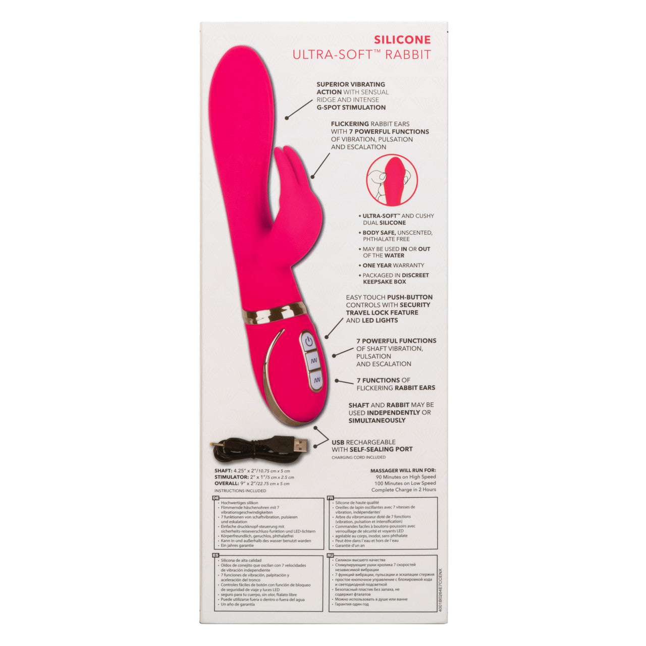 Jack Rabbit® Signature Silicone Ultra-Soft™ Rabbit CALEXOTIC