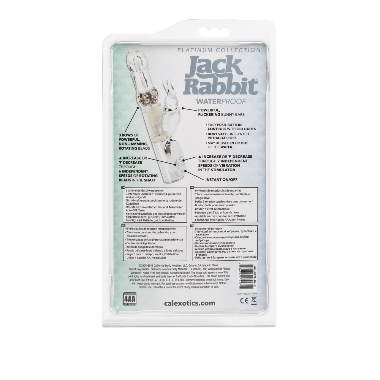 Jack Rabbit® Platinum Collection CALEXOTIC