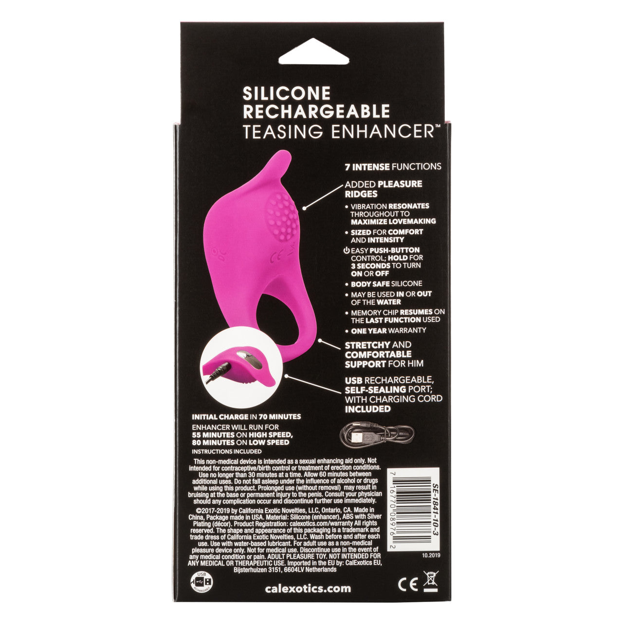 Silicone Rechargeable Teasing Enhancer™ CALEXOTIC