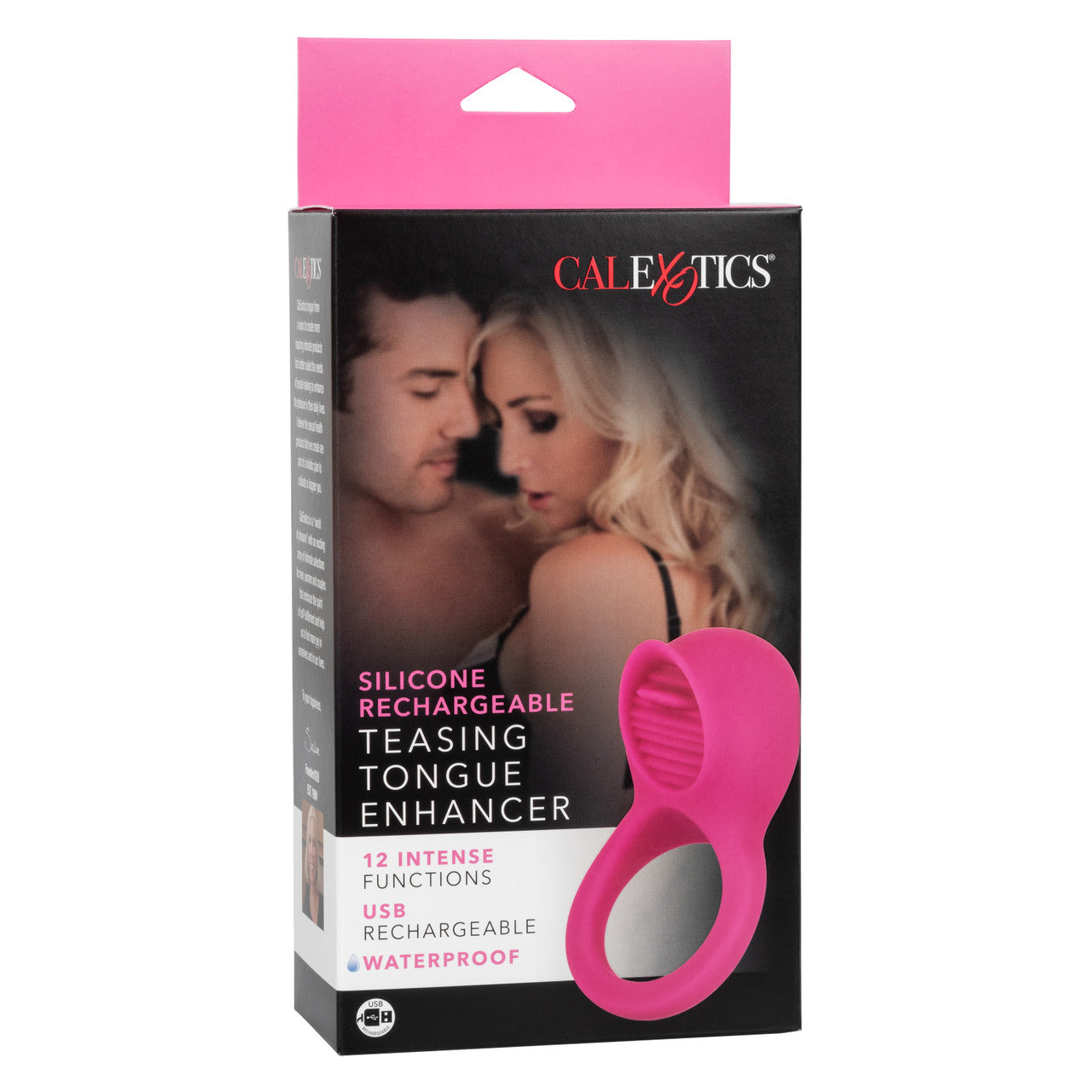 Silicone Rechargeable Teasing Tongue Enhancer CALEXOTIC