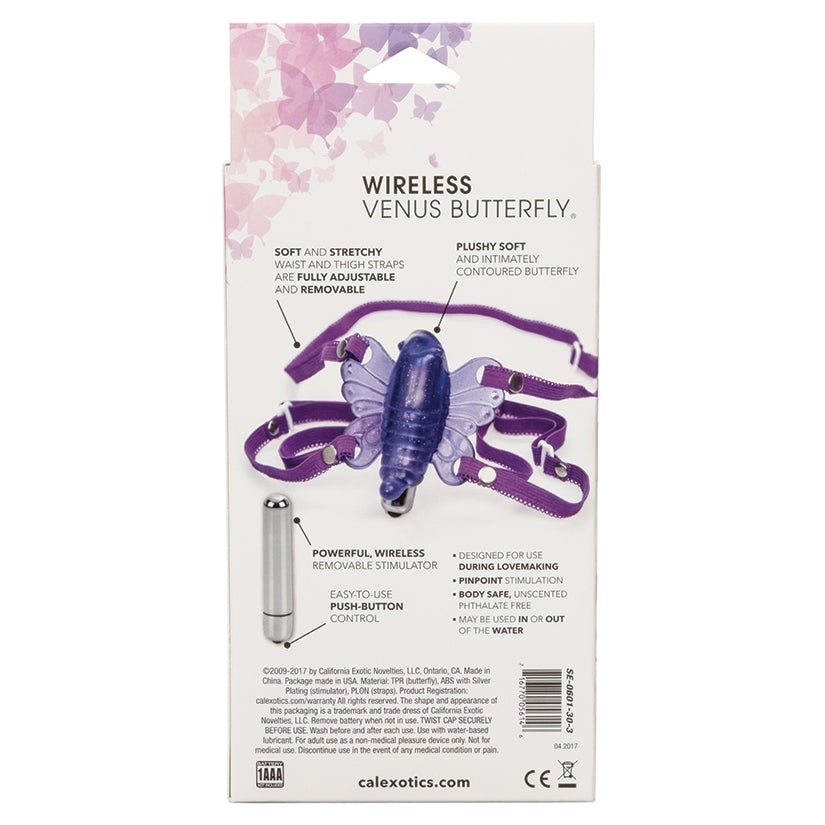 Wireless Venus Butterfly Wearable Stimulator CALEXOTIC