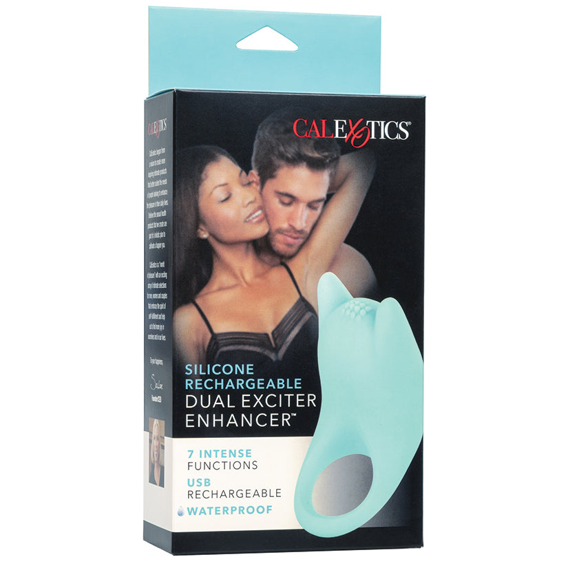 Silicone Rechargeable Dual Exciter Enhancer CALEXOTIC