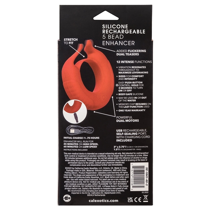 Silicone Rechargeable Taurus Enhancer CALEXOTIC