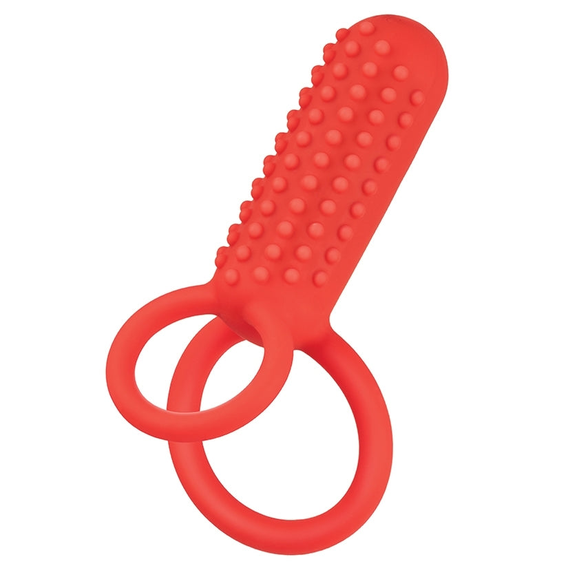 Silicone Rechargeable Vertical Dual Enhancer CALEXOTIC