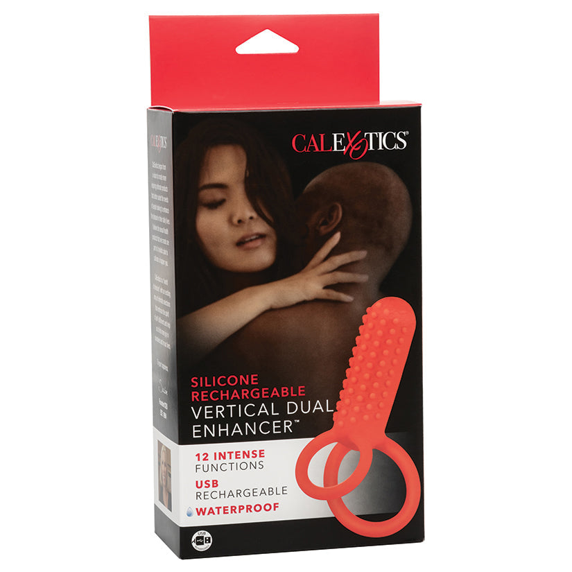 Silicone Rechargeable Vertical Dual Enhancer CALEXOTIC