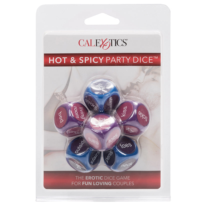 Hot and Spicy Party Dice CALEXOTIC
