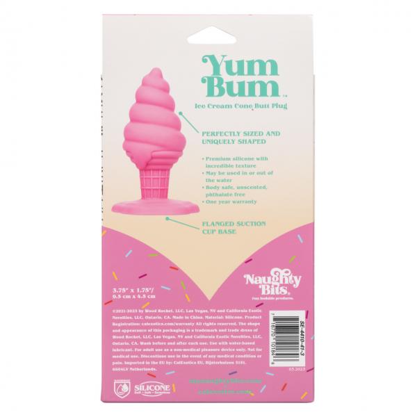 Naughty Bits Yum Bum Ice Cream Butt Plug CALEXOTIC