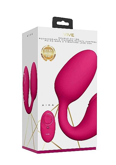 Aika Dual Motor Vibrating Love Egg - 10 Functions, Waterproof & Remote Control - SP BOUTIQUE