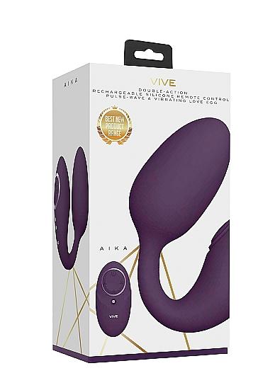 Aika Dual Motor Vibrating Love Egg - 10 Functions, Waterproof & Remote Control - SP BOUTIQUE