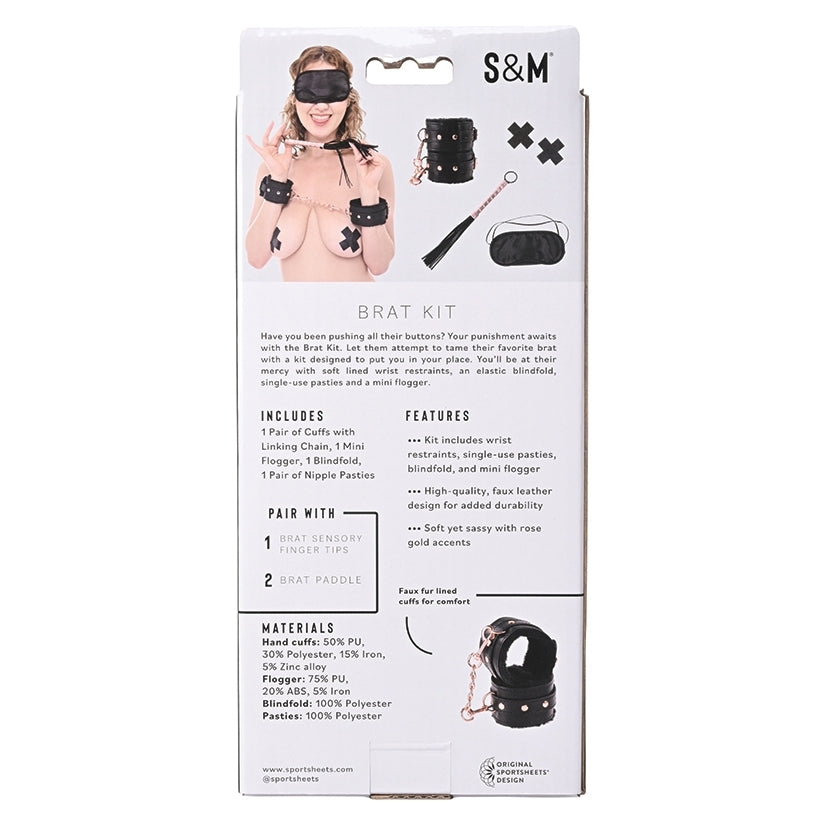 S&M BRAT KIT SPORTSHEETS