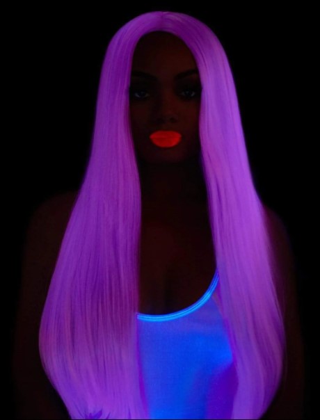 Long Straight 33" Center Part Wig LEG AVENUE