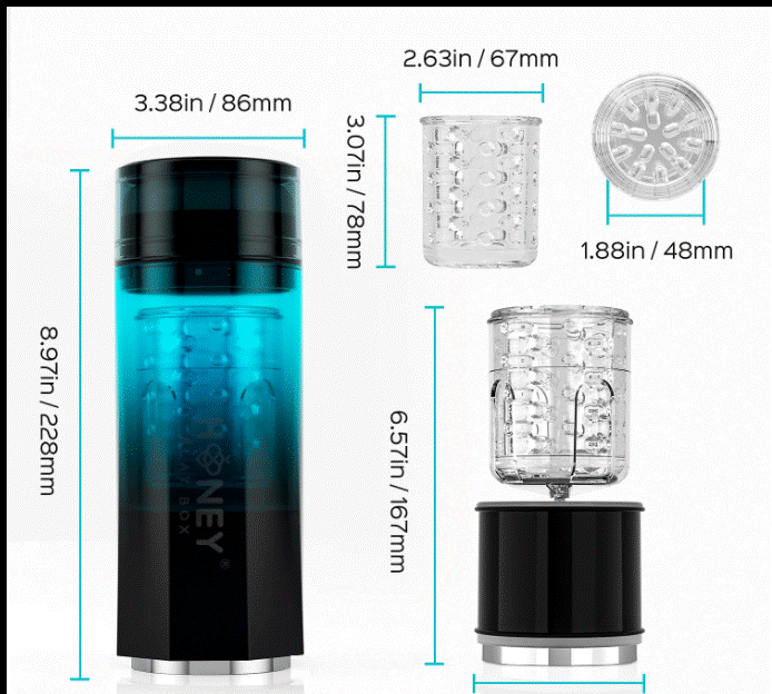 Honey Play Box Adrian Water Spa Rotating Male Masturbator HONEY PLAY BOX