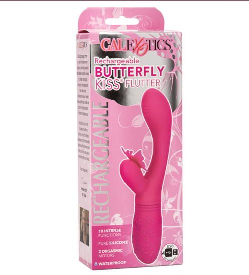Rechargeable Butterfly Kiss Flutter CALEXOTIC