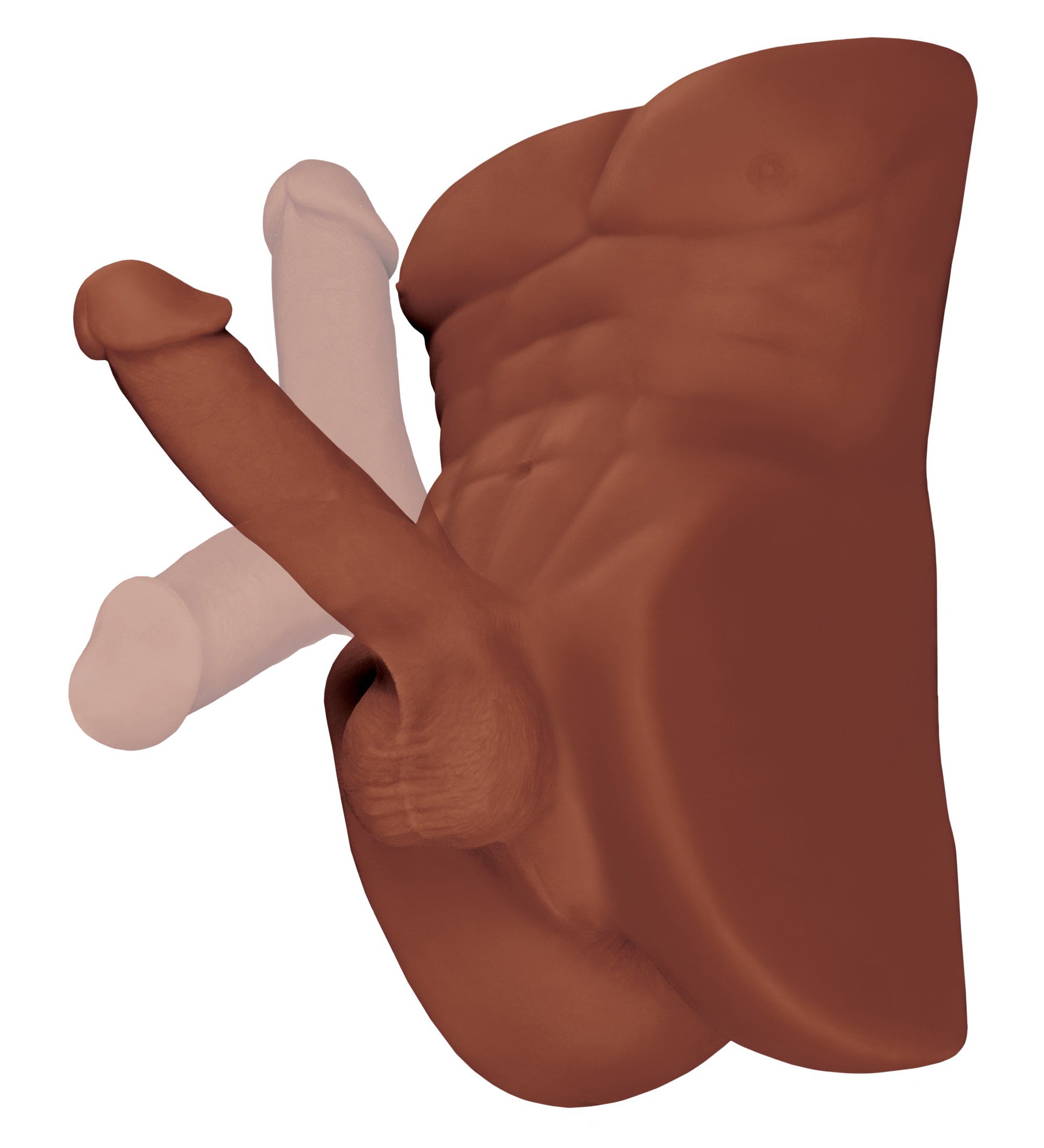 PDX Plus Perfect Ride Dildo and Masturbator