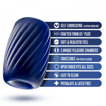 Rize - Grasp - Self-Lubricating Stroker BLUSH