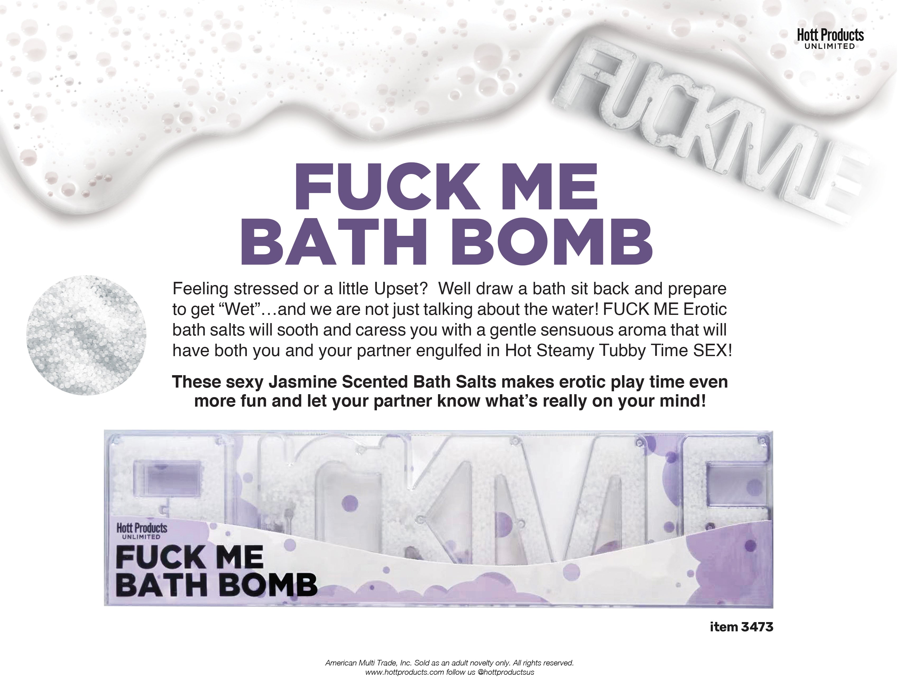 Fuck Me Bath Bomb HOTT PRODUCTS