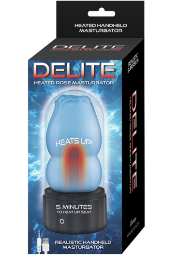 Delite Heated Rose Masturbator NASSTOYS