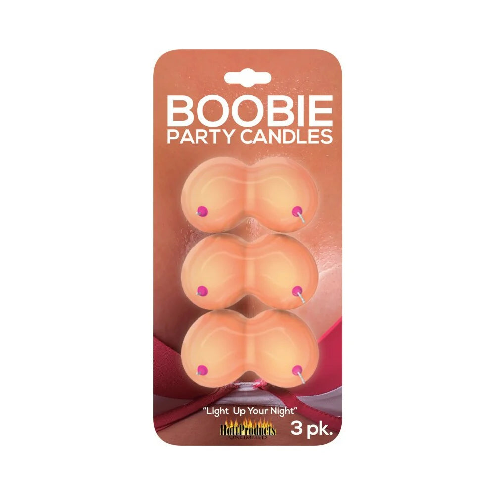 Boobie Party Candles 3pk HOTT PRODUCTS