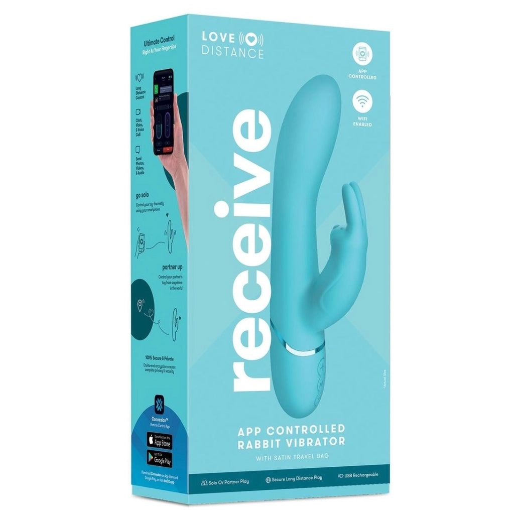 Love Distance Receive App Controlled Rabbit Vibrator XGEN