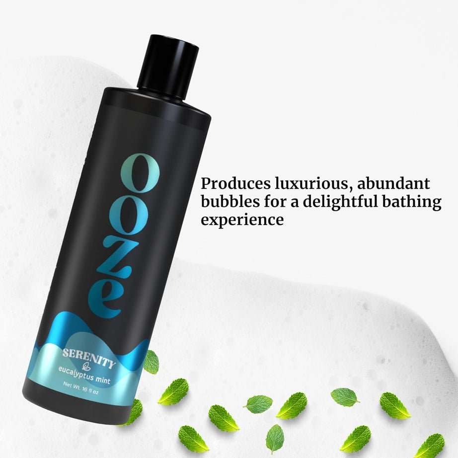 OOZE Eucalyptus Mint Bubble Bath SP BOUTIQUE