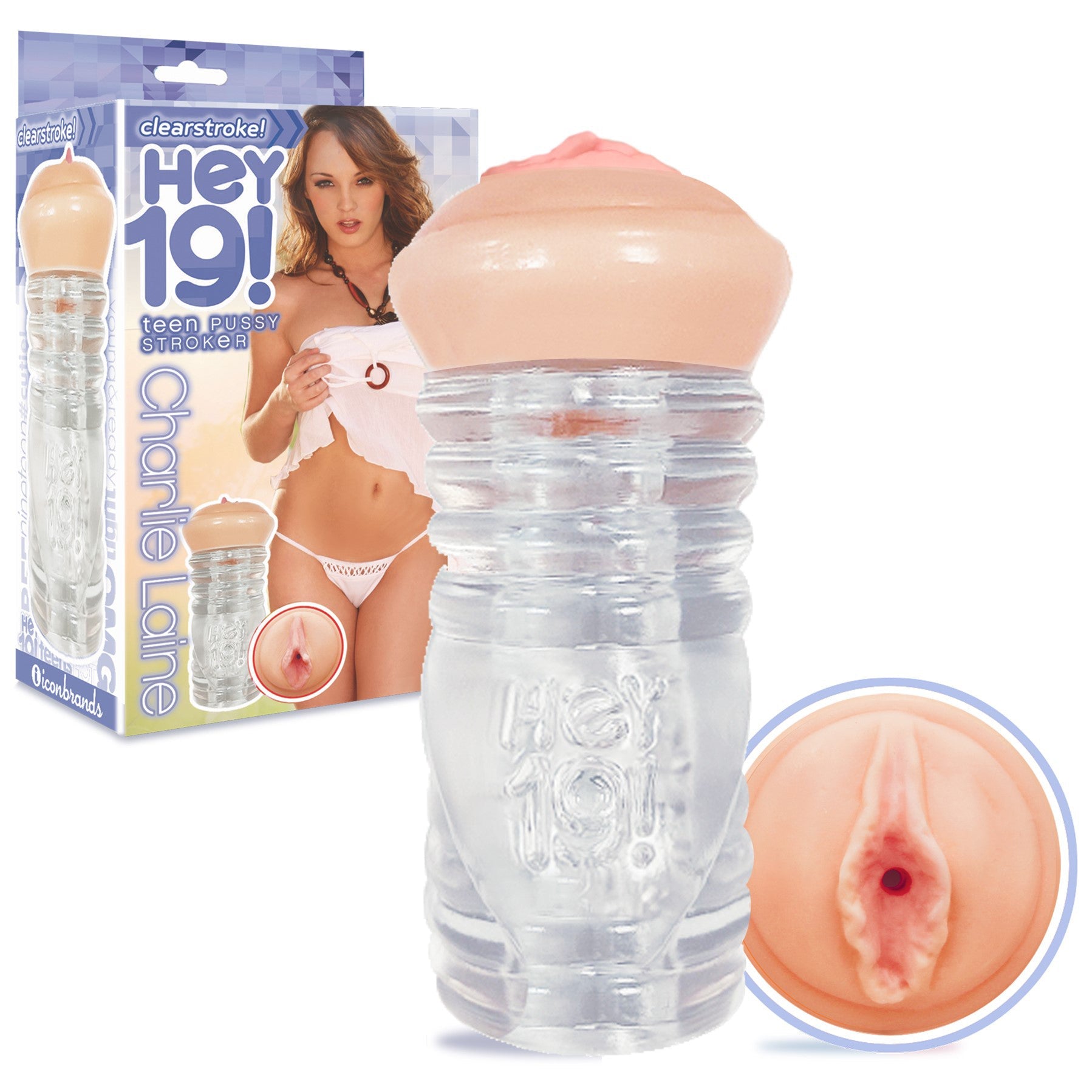 Hey 19 - Clear Stroker ICON BRANDS