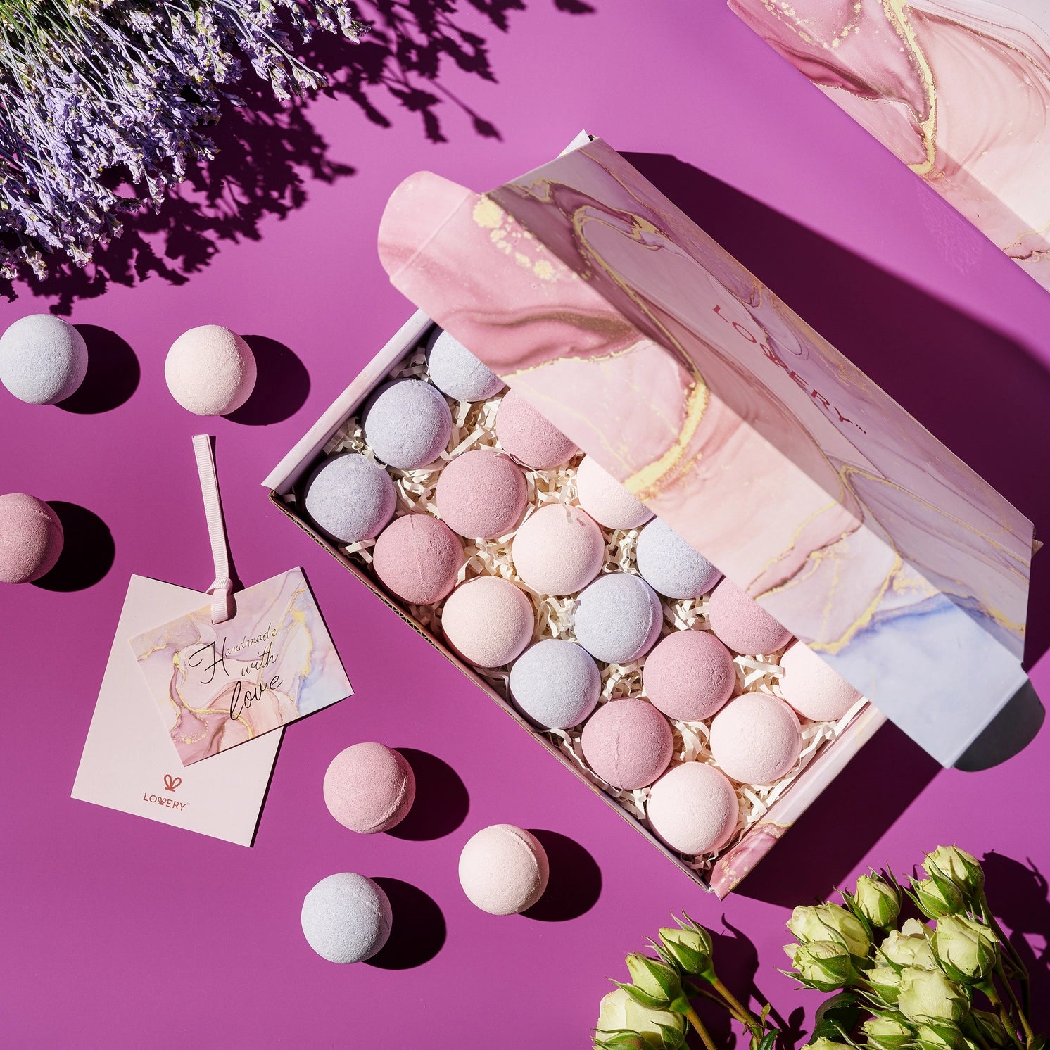 30Pc Spa Body Care Balls bath bombs gift set ideal for self-care and perfect for gifting to loved ones.